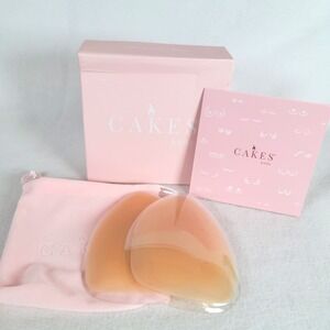 CAKES Body Womens Nipple Cover Triangle Grippy Honey Size OG Honey